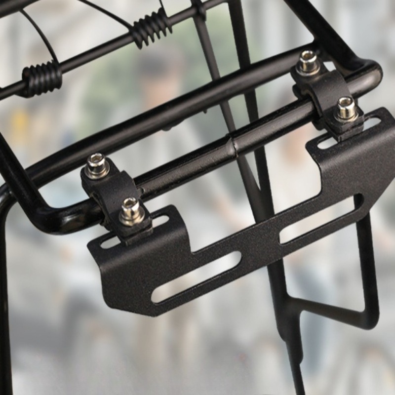 Bike Cargo Rack - Leichter Fahrrad-Gepäckträger, rutschfest, tragbar, aus Eisen,