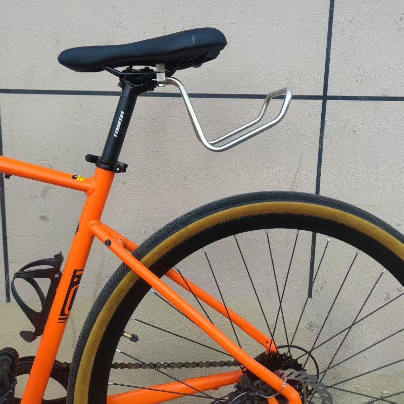 Bike Cargo Rack - Edelstahl-Fahrrad-Gepäckträger, Robuster Leichtgewichtiger Integrierter Fahrrad-Gepäckträger für