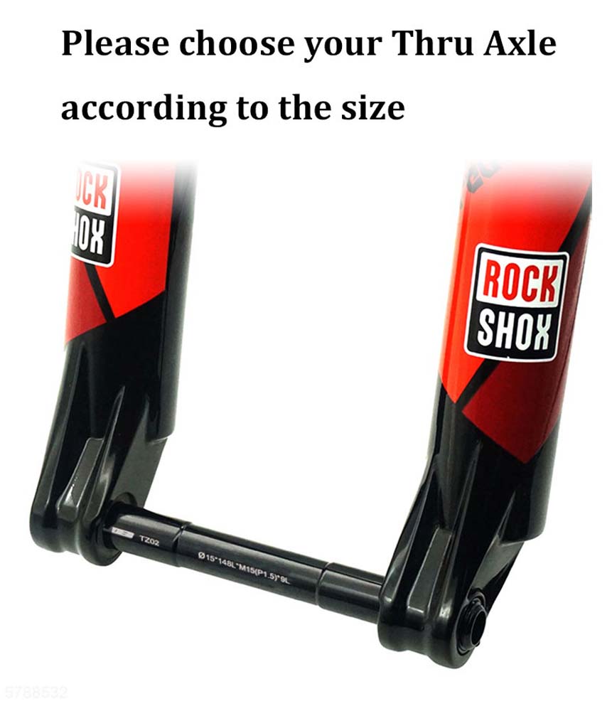 Quick Release Skewer - GUB MTB Fahrrad Steckachse Stange Vorne