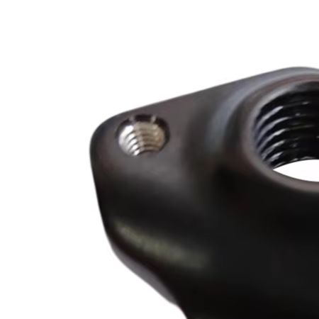 Cycling Gear Black - Fahrrad-Schaltmechanismus MTB Achshaken für Radabenteuer Schwarz