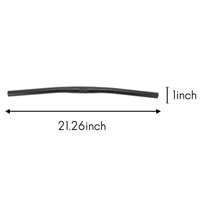 Cycling Gear Black - AEF6-2X Legierungs-Fixie-Fahrrad mit geradem Lenker, Farbe:
