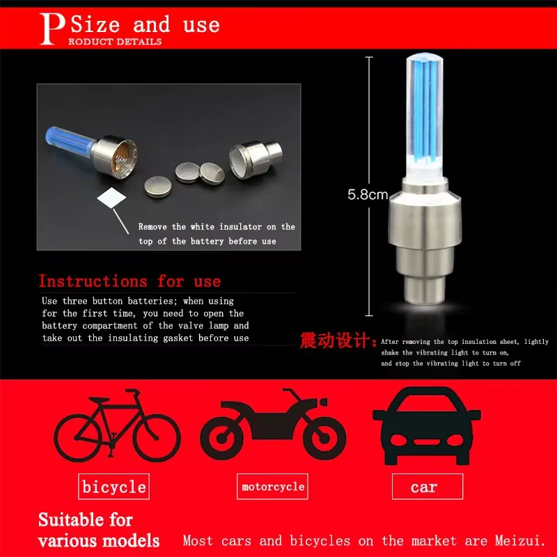 2pcs Fahrrad Lichter Bewegungs – Xc Mtb Gear Bewertung und Preis