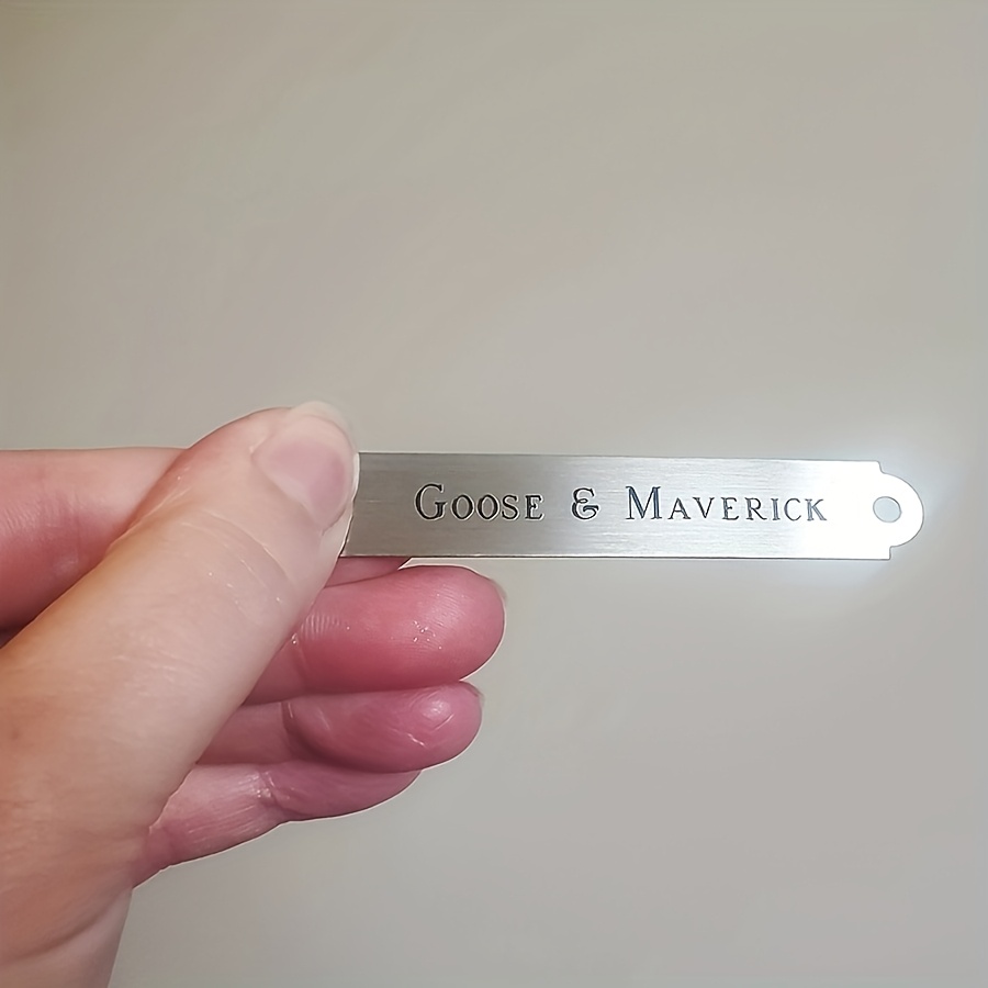 Maßgefertigtes Edelstahl-Namen – Cycle Gear Bewertung und Preis