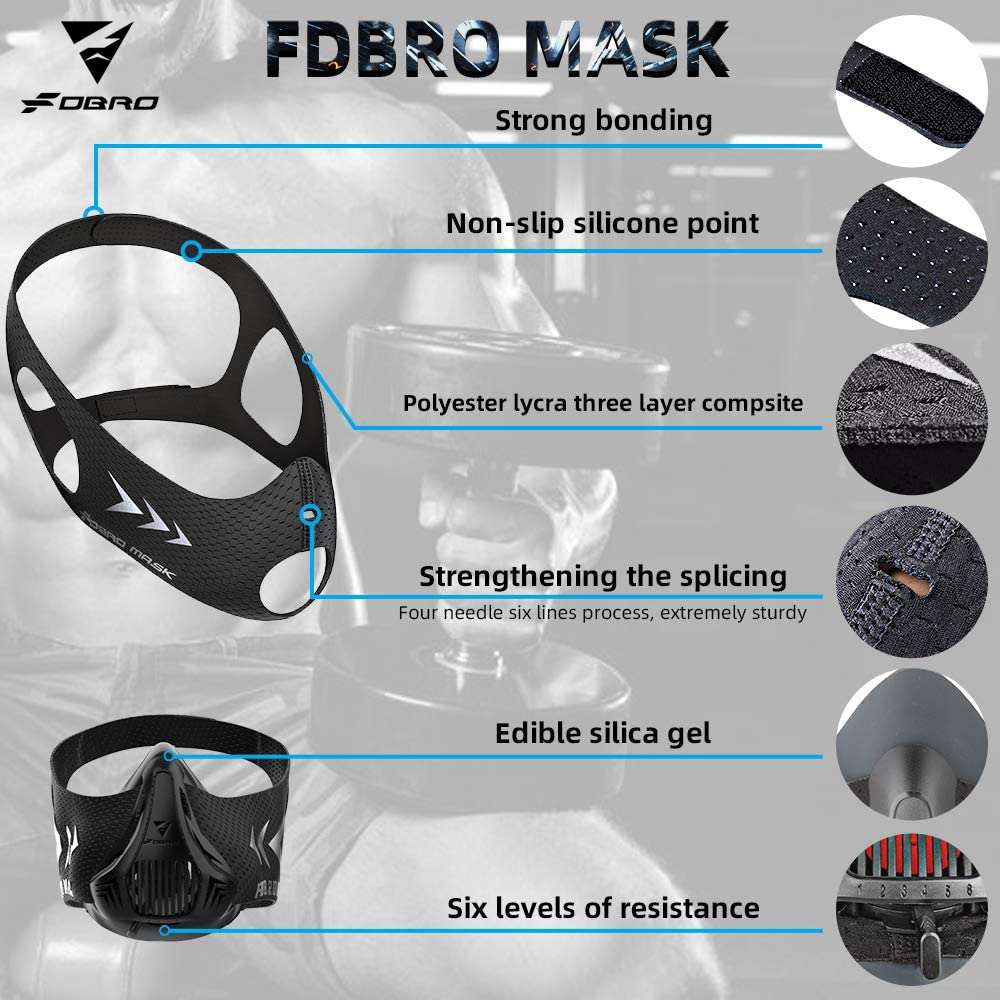 Trainingsmaske Schwarz Größe M – Cycling Gear Black Bewertung und Preis