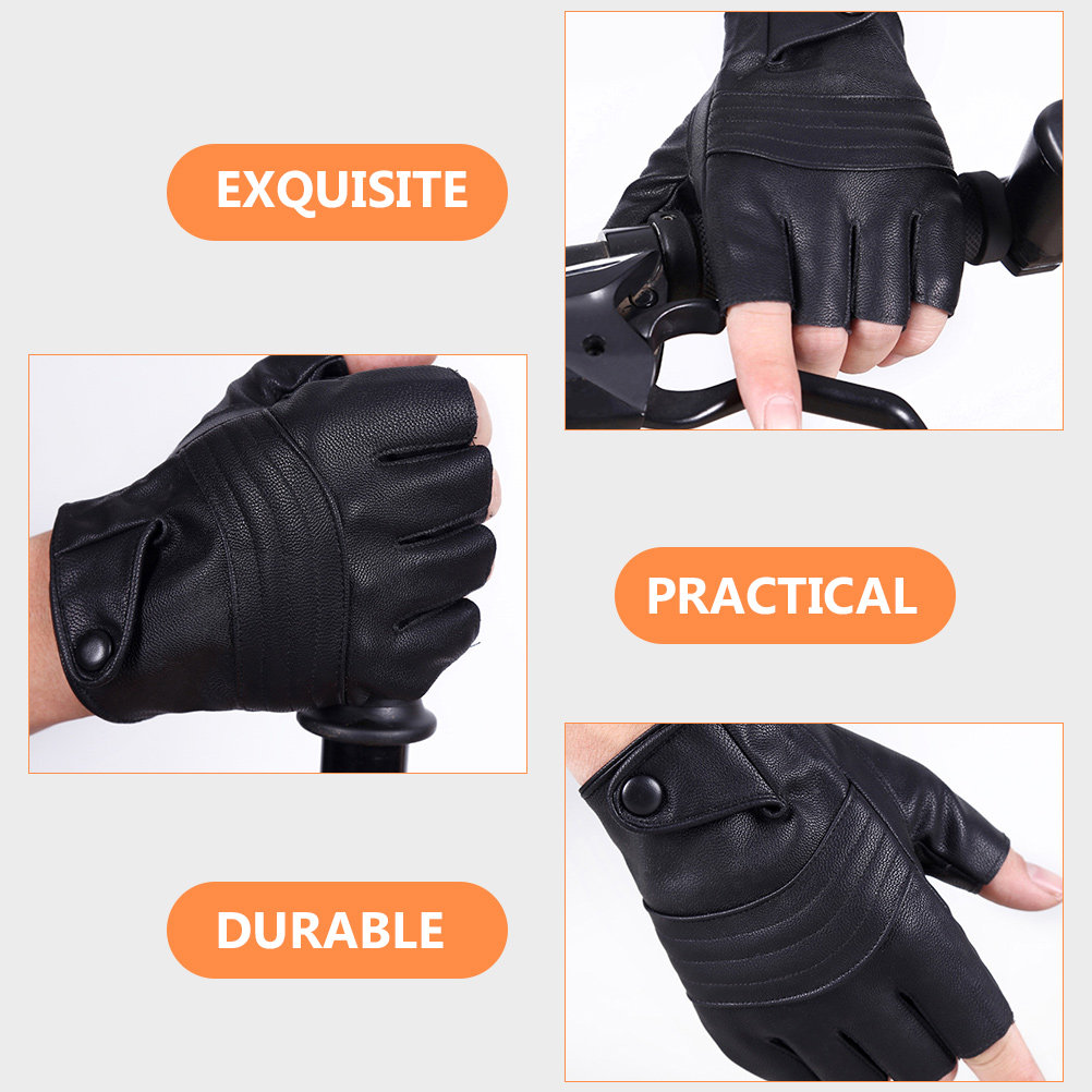 1 Paar schwarze fingerlose Her – Cycling Gear Black Bewertung und Preis