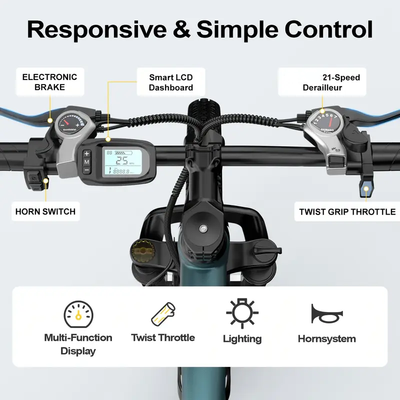 26-Zoll-24-Zoll-Elektro-Mounta – Cycle Gear Bewertung und Preis