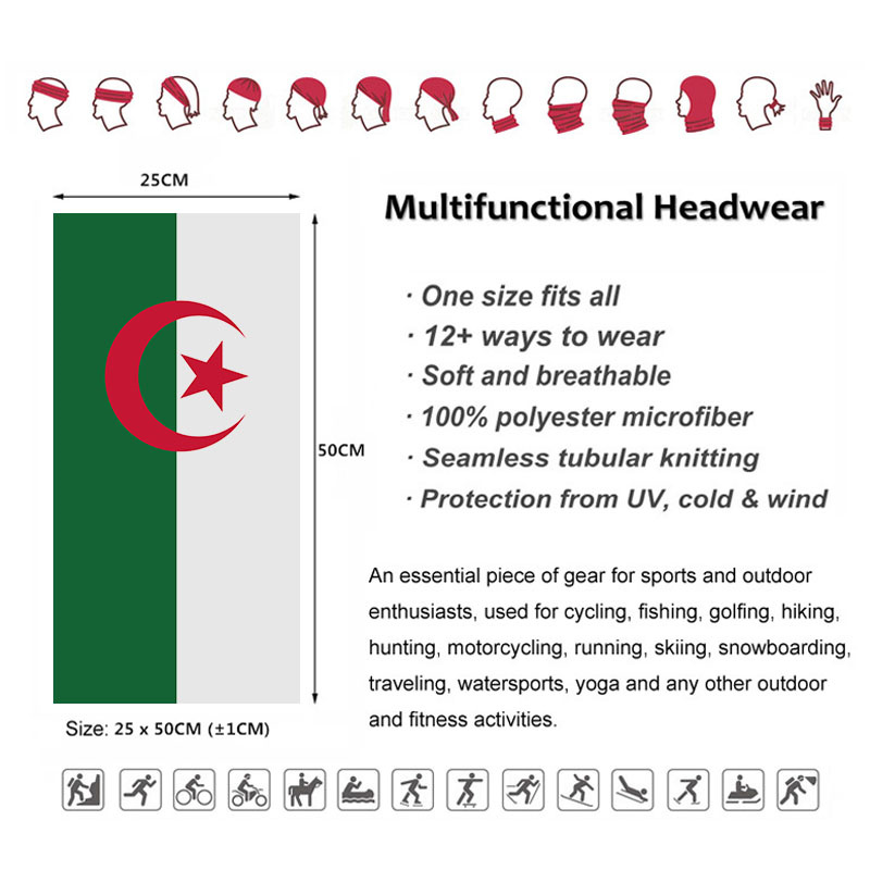 Algerien-Flagge, bedruckt, Ban – Cycle Gear Bewertung und Preis