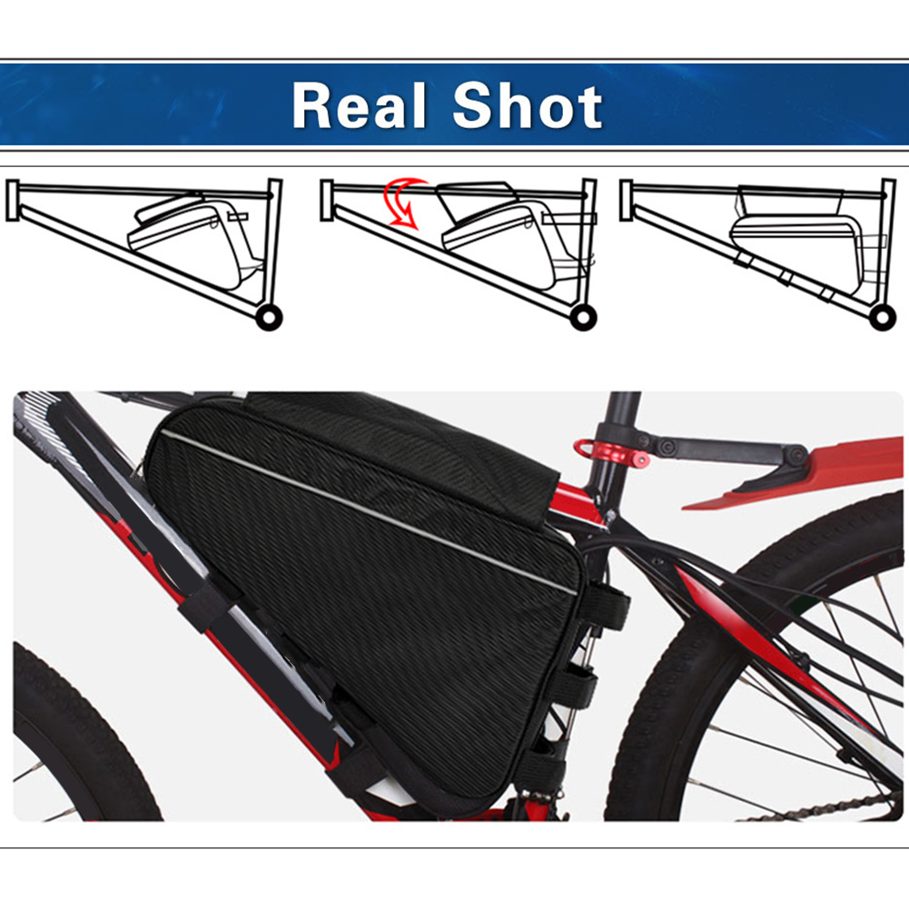 Wasserdichte Dreieckige Fahrra – Cycling Gear Black Bewertung und Preis